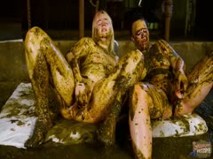 Lesbian scat adventure channel 2 Girls 1 Manure